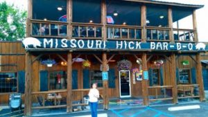 Stuffed to the gills at Missouri Hick Bar B Q