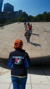 Reflection in the "bean"