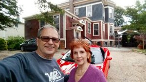 Dennis and Kaye begin their Route 66 journey from their home in Lynchburg VA