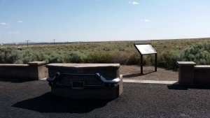 Tribute to Route 66 at the Painted Desert