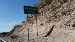 Entering Seagraves Pass