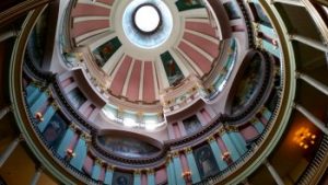 Dome of the Historic St. Louis Courthouse