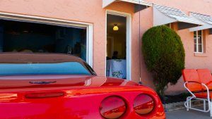 Our Corvette has it's own home away from home!